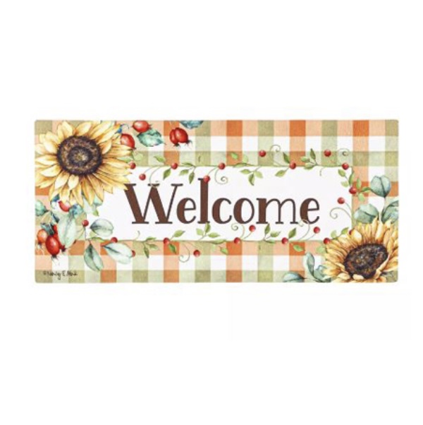 Farmhouse Fall Sunflower Switch Mat