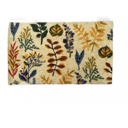 Falling Leaves Coir Mat