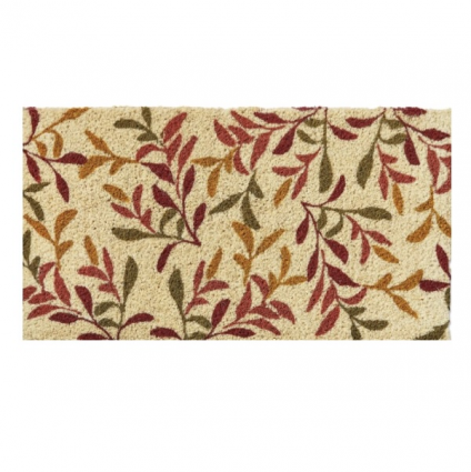 Autumn Leaves Coir Doormat