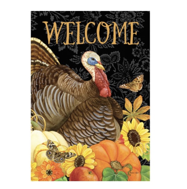 Welcome Turkey Mini Flag