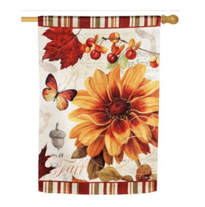Fall in Love Textured Mini Flag