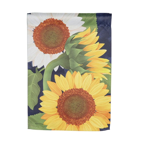 Suede Mini Sunflower Flag