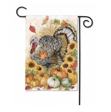 Harvest Turkey Mini Flag