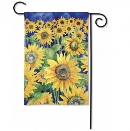 Sunflower Meadow Garden Flag