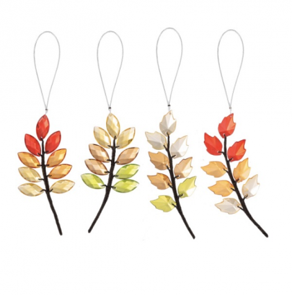 Fall Buds & Leaves Ornament