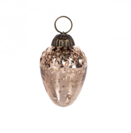 Antique Mercury Acorn Ornament
