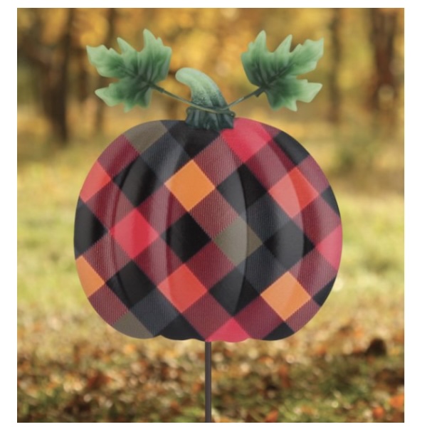 Multi Colored Pumpkin Plant Pick