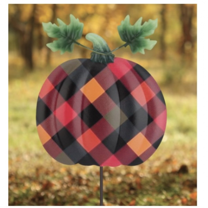 Multi Colored Pumpkin Plant Pick
