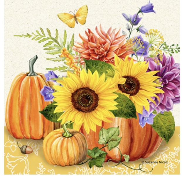 Pumpkin Bouquet Pillow