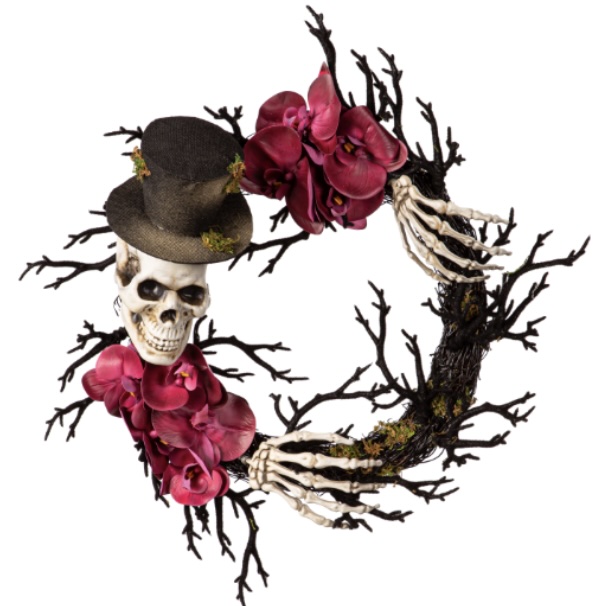 HALLOWEEN WREATHS &amp; TREES