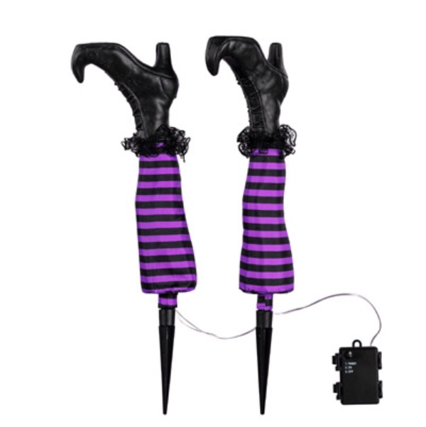 Lighted Witched Legs