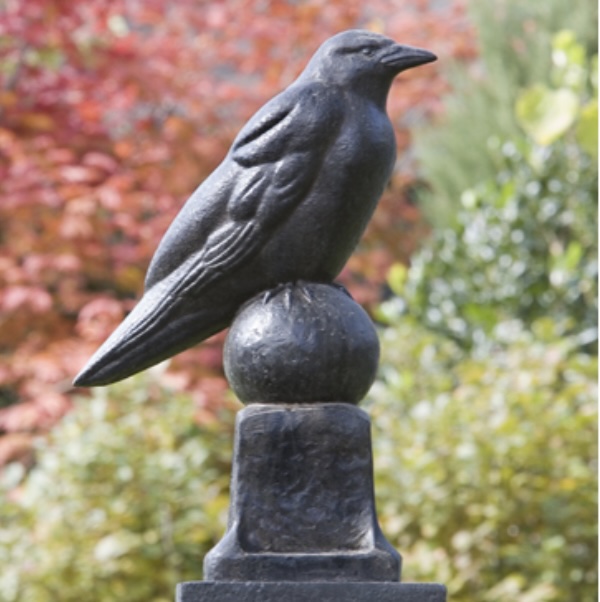 Raven Statue
