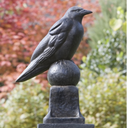 Raven Statue