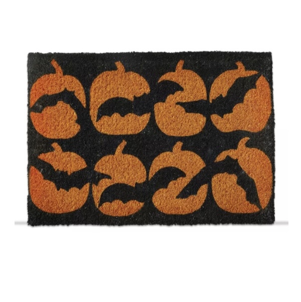 Bats & Pumpkins Doormat