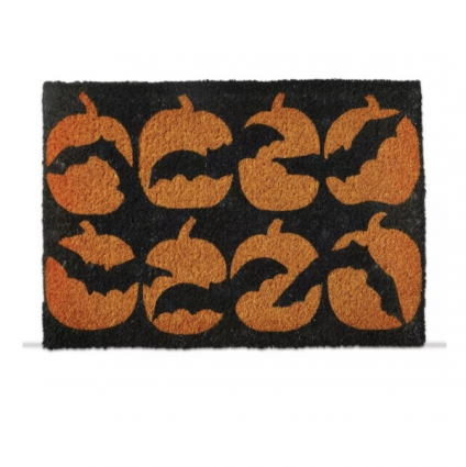 Bats & Pumpkins Doormat