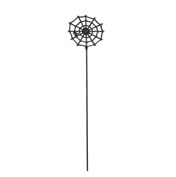 Metal Spider Web Stake 39"H