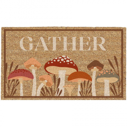 Gather Mushrooms Doormat