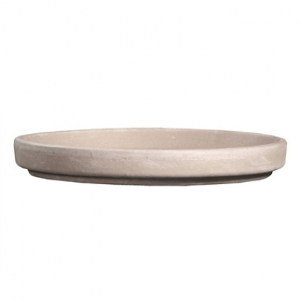 CLAY SAUCER, GRANITE 11.6"