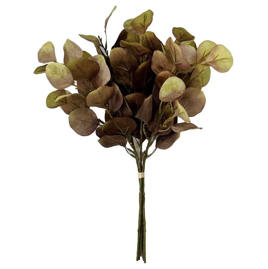 Brown/Yellow Eucalyptus Bundle 20"