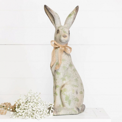 BUNNY, 24"H SITTING RUSTIC
