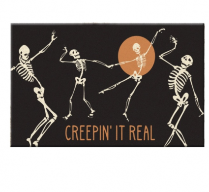 Creepin' It Real Halloween Doormat
