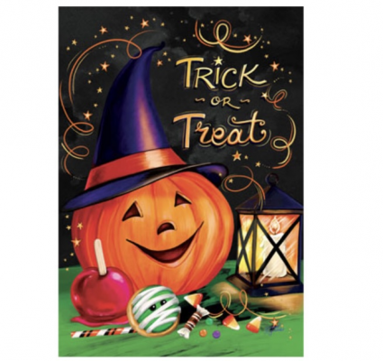Trick or Treat Halloween Flag