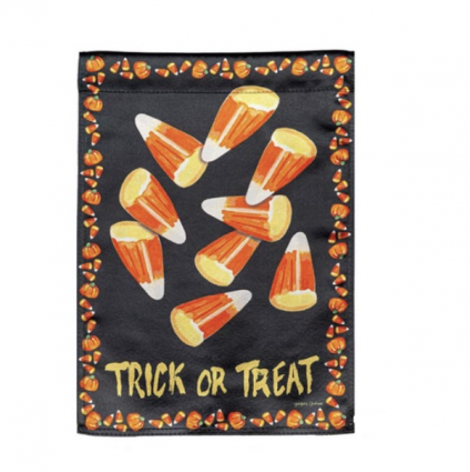 Candy Corn 'Trick or Treat' Flag