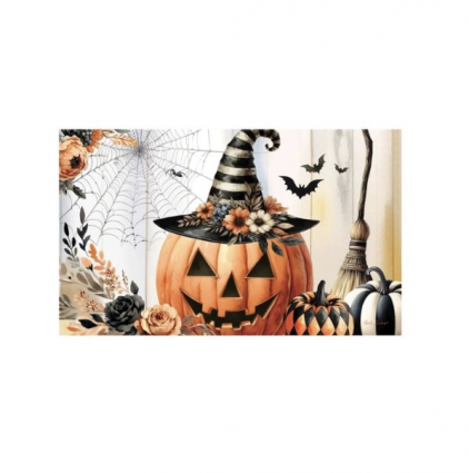 Vintage Jack OLantern Doormat