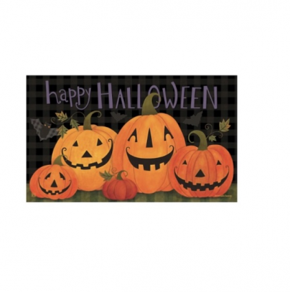 Halloween Pumpkins Doormat