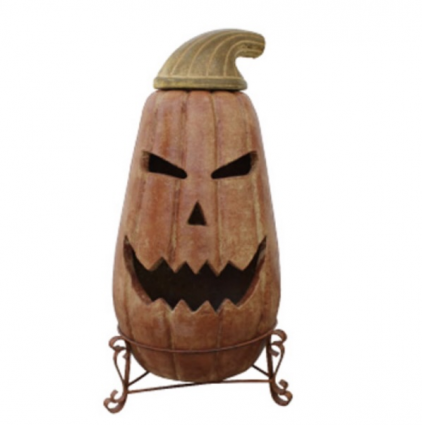 Tall Pumpkin Chimenea