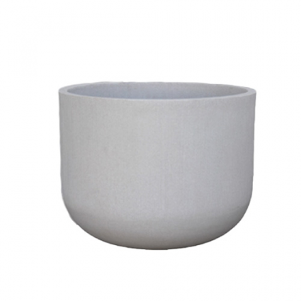 Fringe Stone Planter  21.5"W 