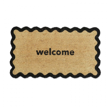 Welcome Scallop Doormat