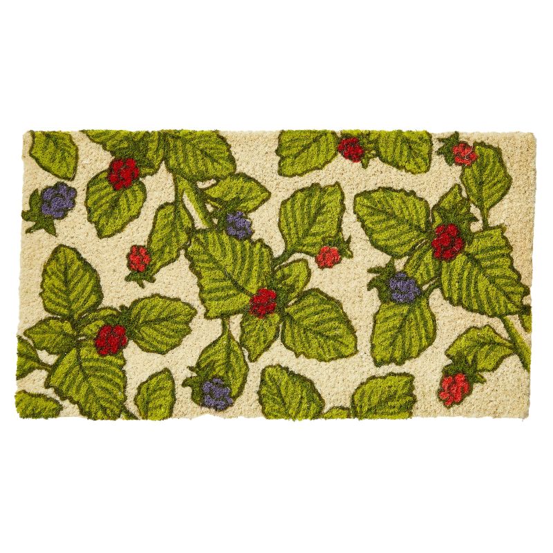 Wild Berries Coir Doormat