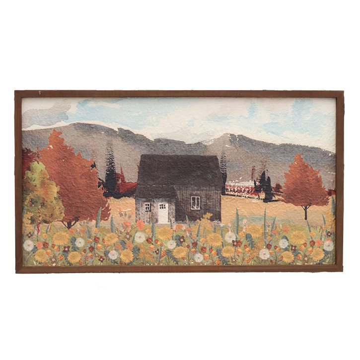 Fall Scene Wall Decor