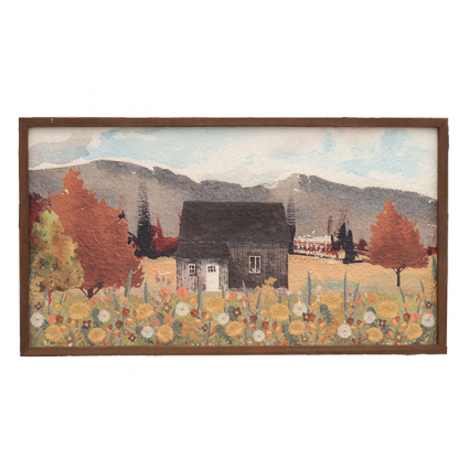Fall Scene Wall Decor