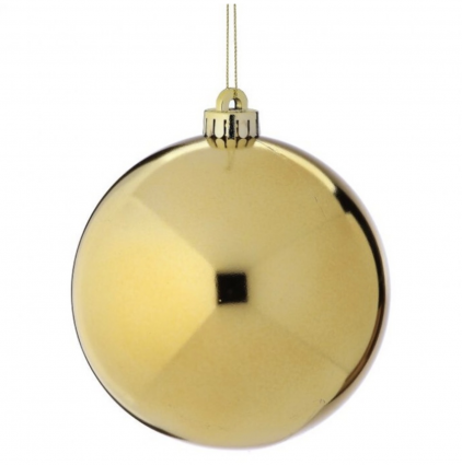 Shiny Gold Ball Ornament  200mm