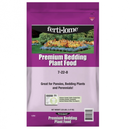Fertilome Premium Bedding Plant Food 7-22-8  3.25lbs