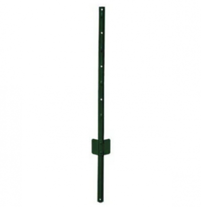 3' Steel Fence U-Post  14-Gauge, Green