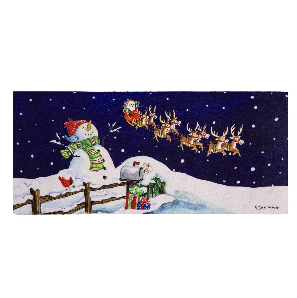 SWITCH MAT, SANTA & SNOWMAN