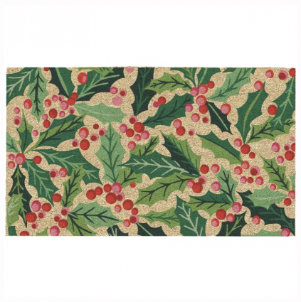 Holly Jolly Doormat