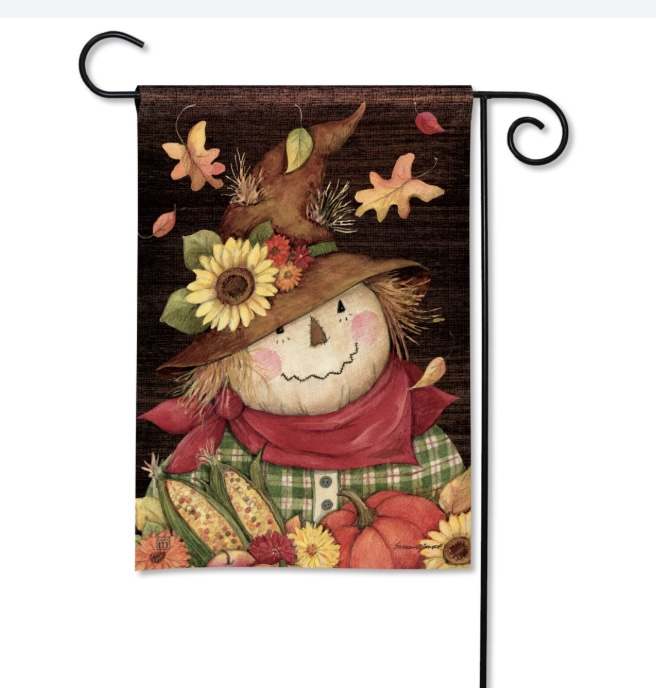Autumn Scarecrow Flag