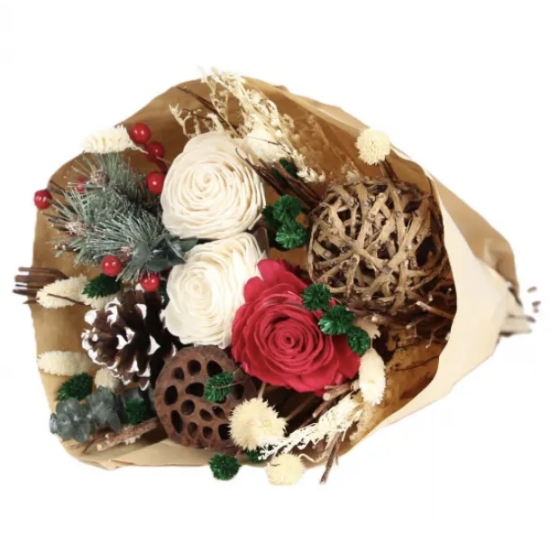 Berry & Bright Large Round Bouquet