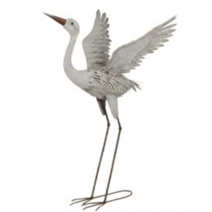 Egret with Wings Up