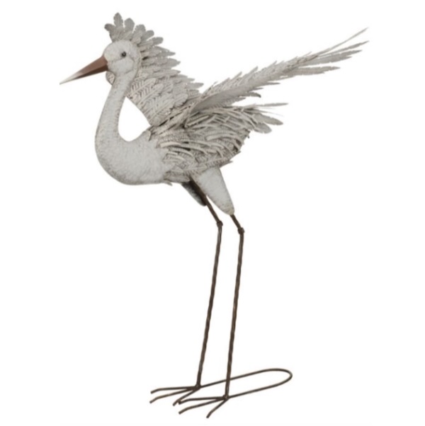 Egret with Wings Out
