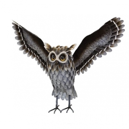 Horned Owl Statue 