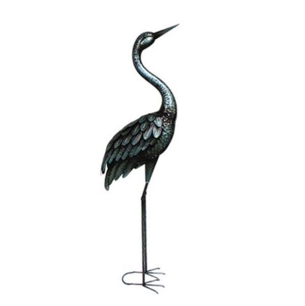 Crane Statue with Head Up