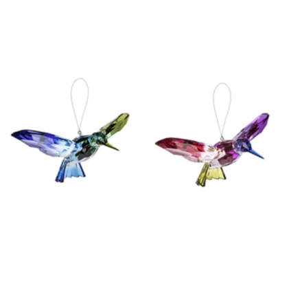 Rainbow Hummingbird Charm