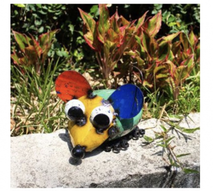 Mousey Mouse Metal Figurine