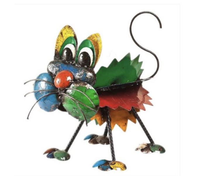 Kitty the Cat Metal Figurine