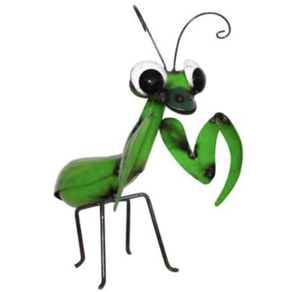 Preying Mantis Metal Garden Sculpture